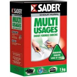 Enduit mural multi-usages Sader 1kg