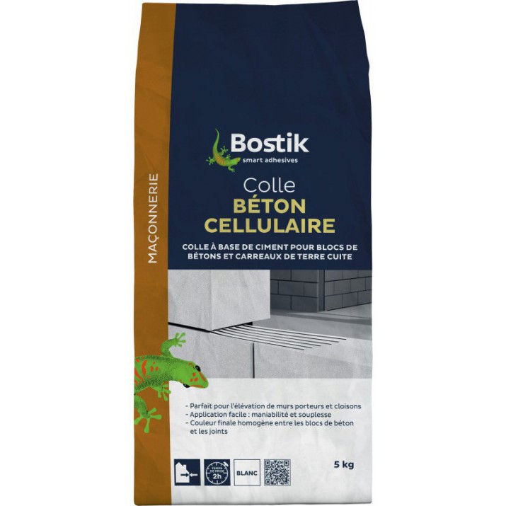 Bostik Colle à béton cellulaire 5kg