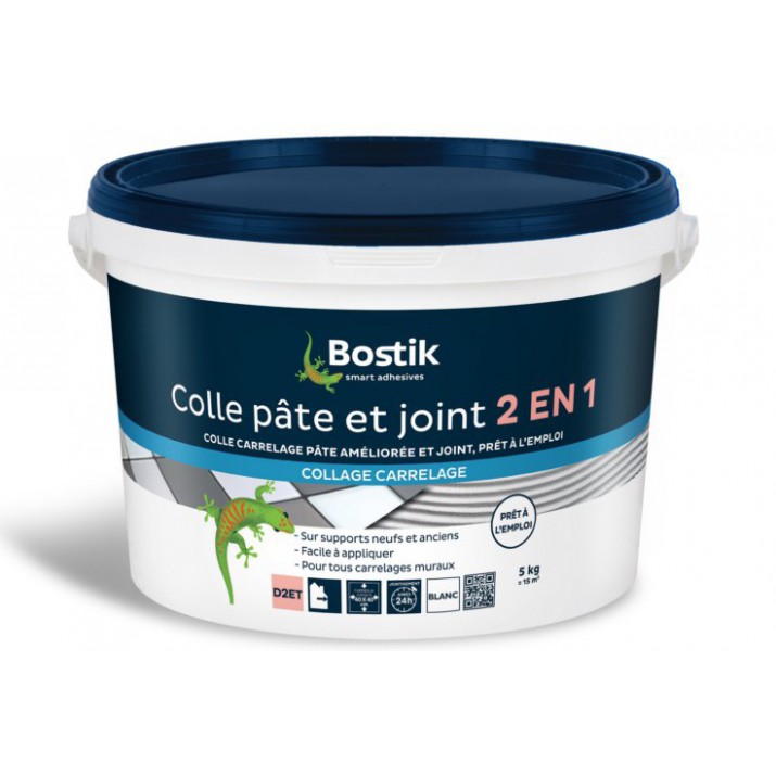 Bostik Colle et Joint 2 en 1 5kg