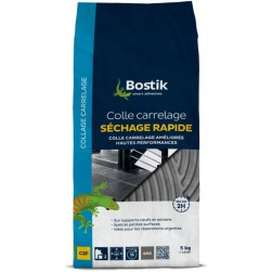 Bostik Colle carrelage séchage rapide 5kg