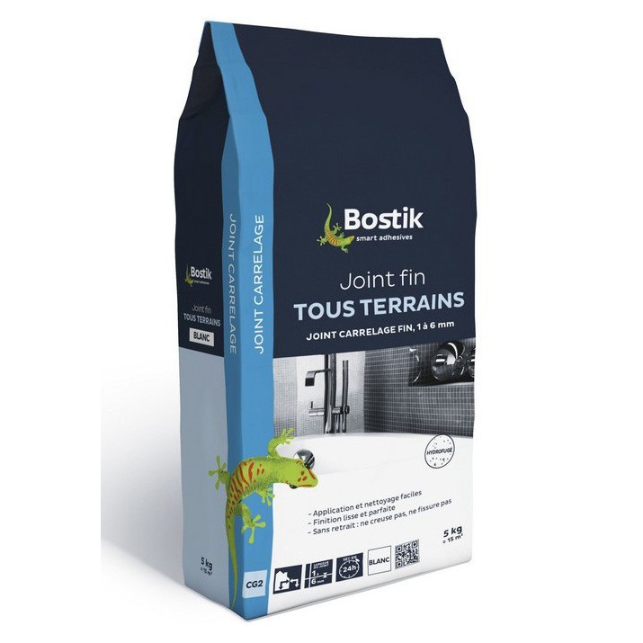Bostik Joint fin pour carrelage 5kg