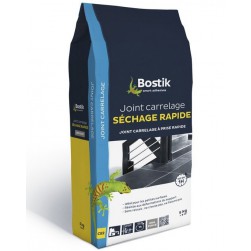 Bostik Joint séchage rapide gris foncé 5kg