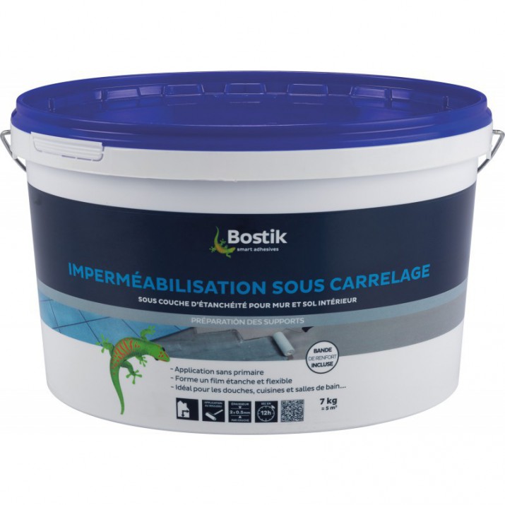 Bostik imperméabilisation sous carrelage 7kg