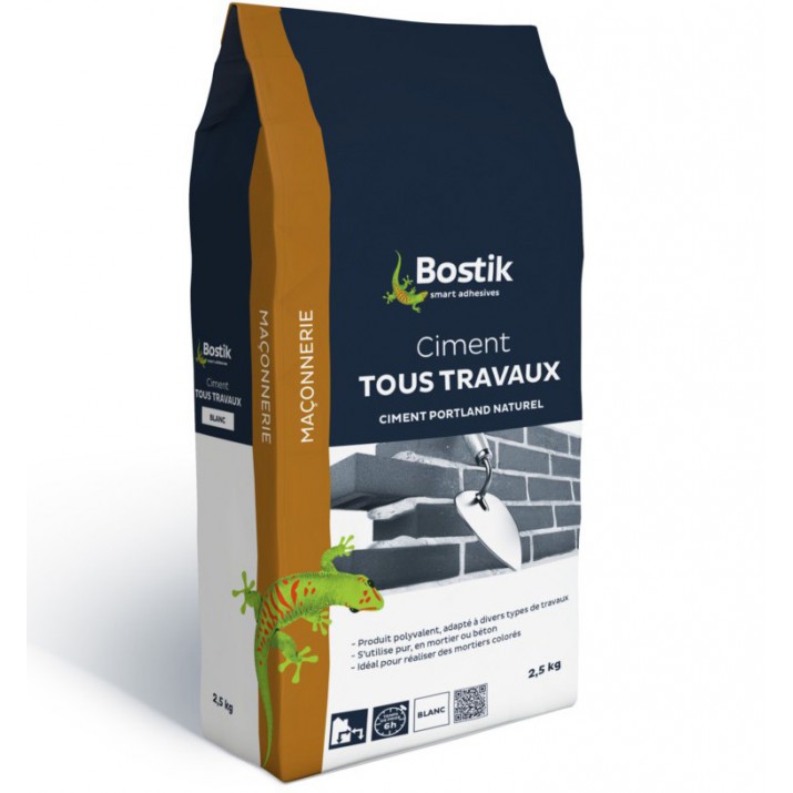 Bostik Ciment tous travaux 2,5kg