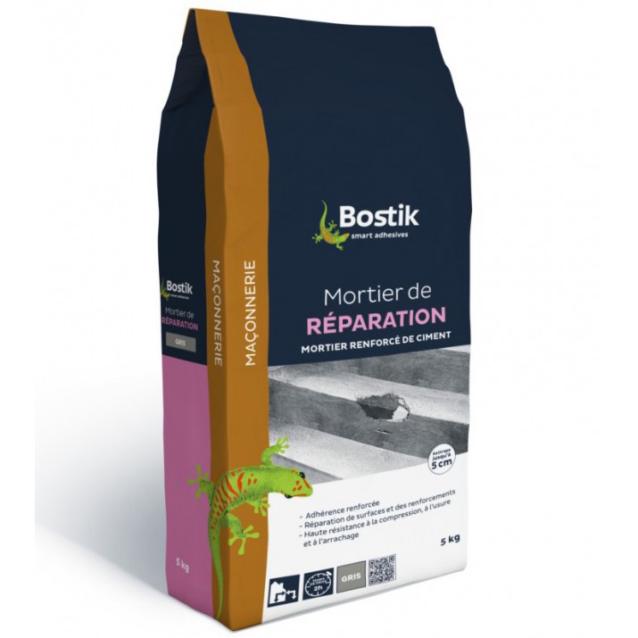Bostik Mortier de réparation 5kg