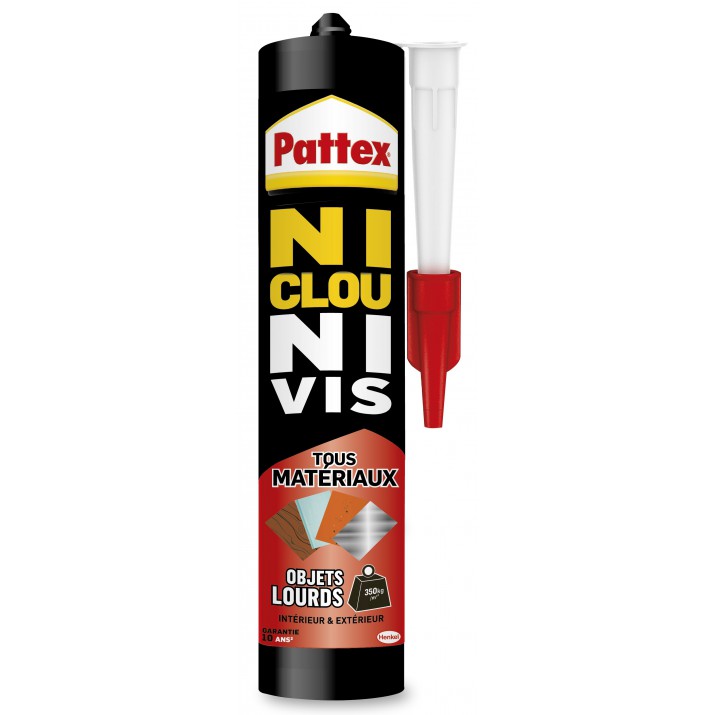Pattex Ni Clou Ni Vis Objets lourds 460g