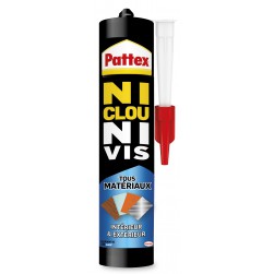 Pattex Ni Clou Ni Vis Tous matériaux 390g