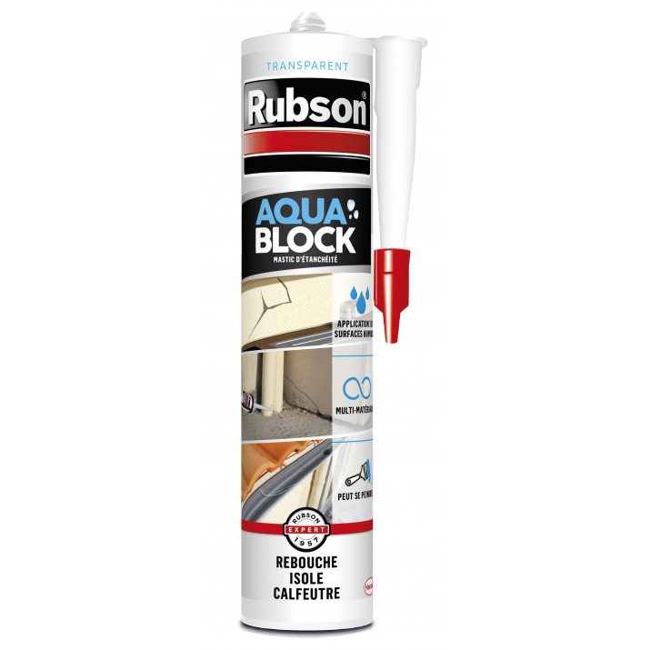 Rubson Mastic d'étanchéité Aquablock 280ml