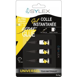 Colle Répar'Glue gel 3x1g