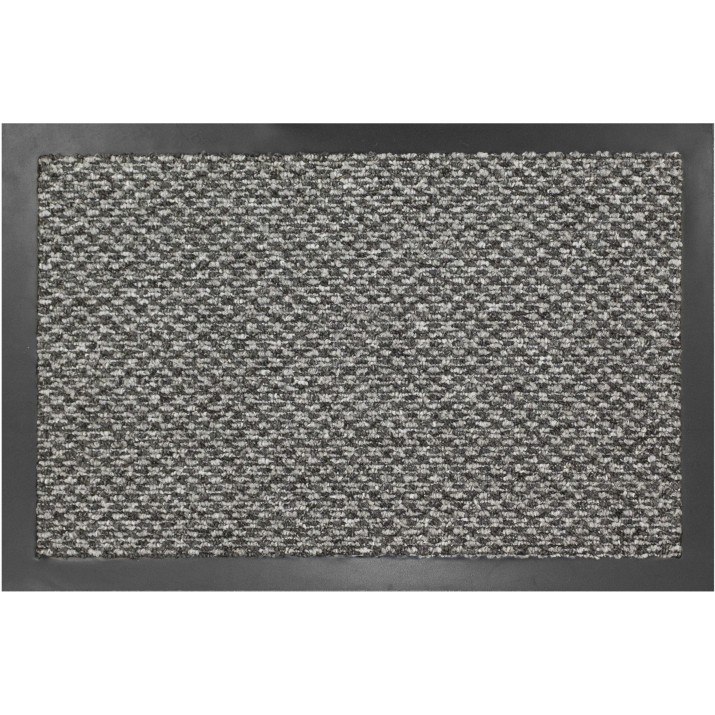 Tapis Intérieur Anti-Poussière Absorbant Bora Gris