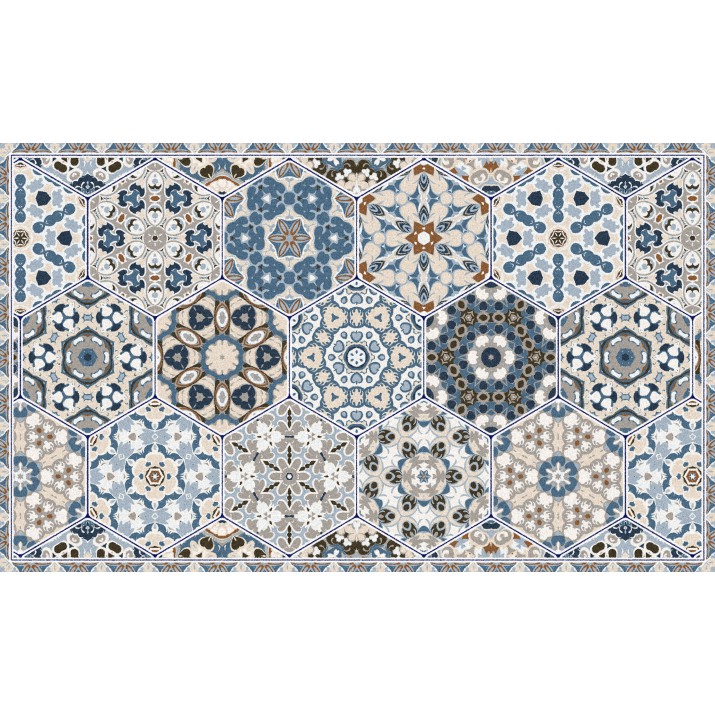 Tapis Intérieur Anti Dérapant et Absorbant Cottage 45X75cm
