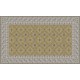 Tapis Intérieur Anti Dérapant et Absorbant Mozaic Yel 45X75cm