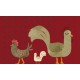 Tapis Intérieur Anti Dérapant et Absorbant Poulette 45X75cm