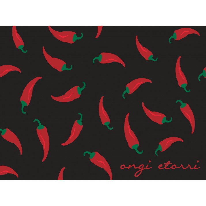 Tapis Intérieur Anti Dérapant et Absorbant Basque Andia 50X80cm