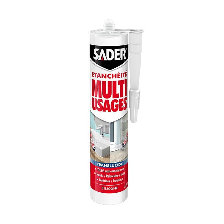 Mastic silicone Sader Multi-usages 280ml
