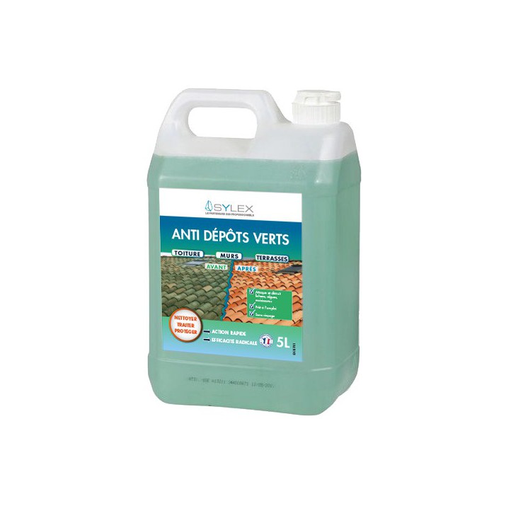 Sylex Nettoyant anti dépôts verts 5L