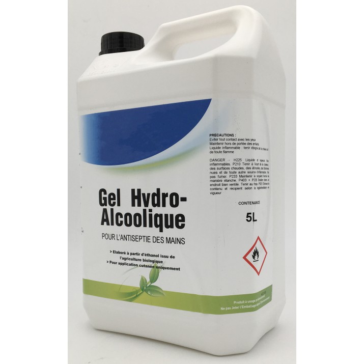 Gel hydroalcoolique 5L