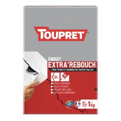 Toupret enduit de rebouchage Extra'Rebouch poudre sac de 1 kg