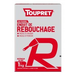 Toupret Enduit de rebouchage R poudre 1 kg