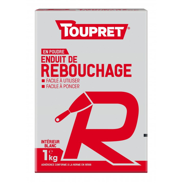 Toupret Enduit de rebouchage R poudre 1 kg