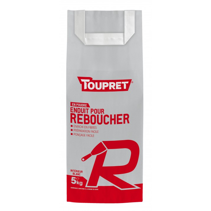 Toupret Enduit pour reboucher R poudre 5 kg