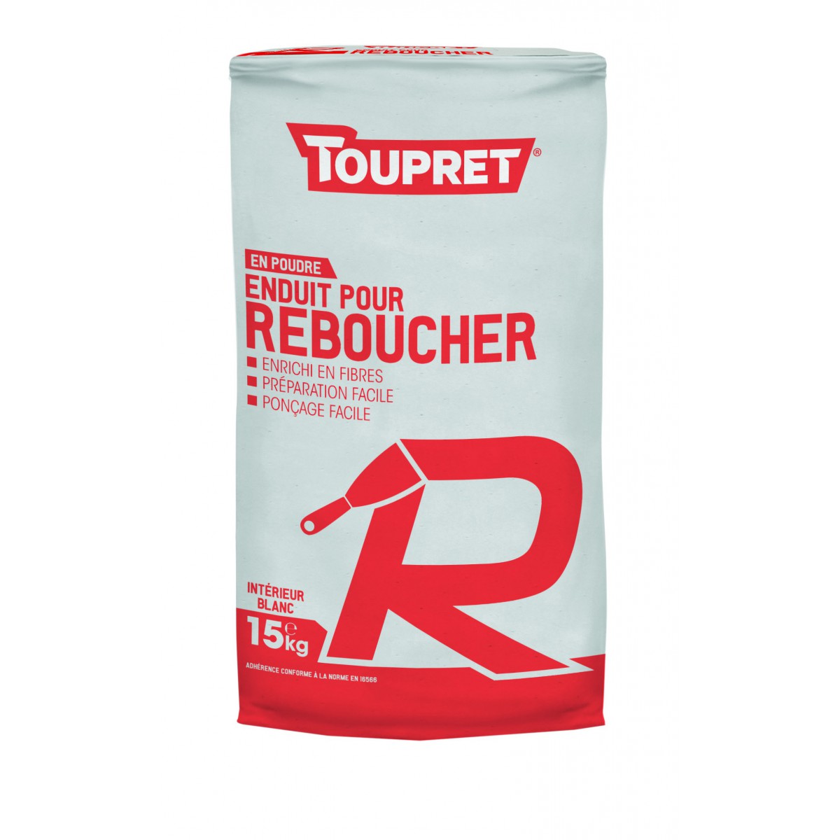 Enduit 2 en 1 Rebouchage et Lissage Toupret 1,5kg