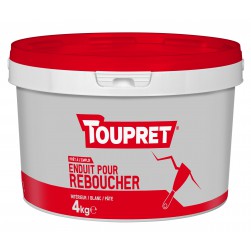 Toupret Enduit pour reboucher pâte pot 4 kg