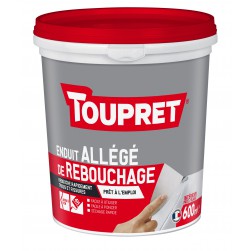 Toupret Enduit allégé de rebouchage pot de 600 ml