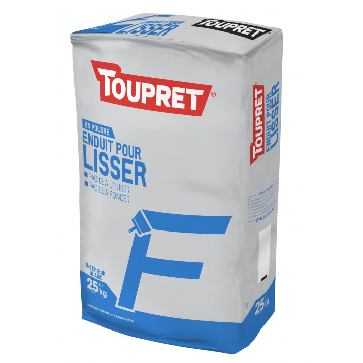 Toupret Enduit pour lisser F 25kg