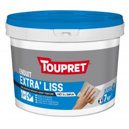 Toupret Enduit Extra'Liss pâte pot 7 kg