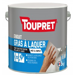 Toupret Enduit gras à laquer pâte 5 kg
