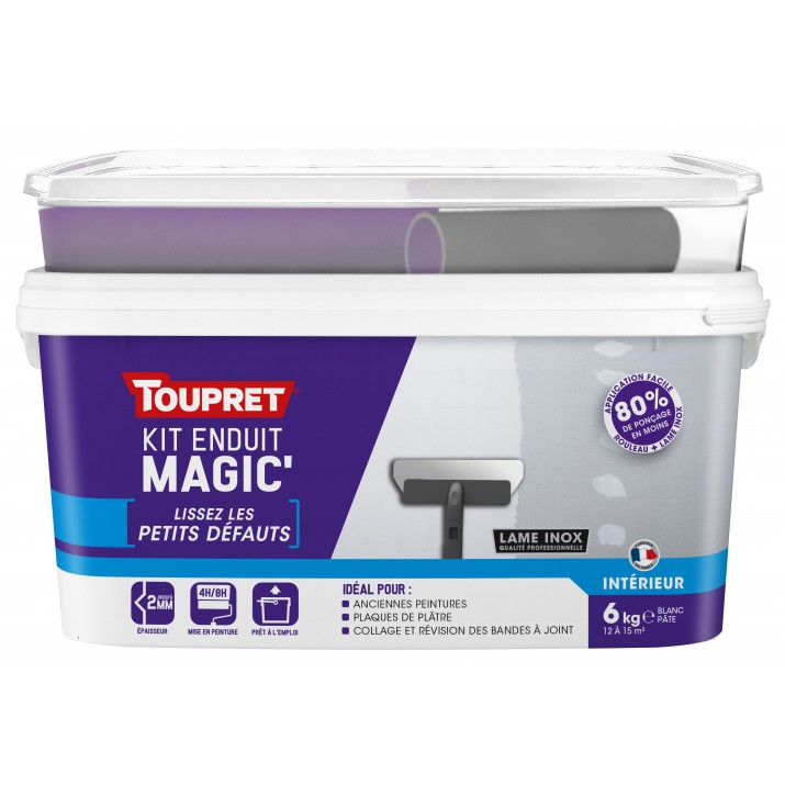 Toupret Kit enduit Magic'Petits Défauts 6 kg