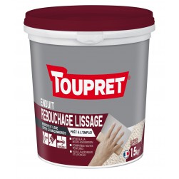 Toupret Rebouchage lissage 2 en 1 pot 1,5 kg