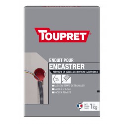 Toupret Enduit pour encastrer poudre 1Kg