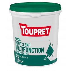 Toupret Enduit 3 en 1 multifonction pot 1,5 kg