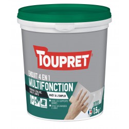 Toupret Enduit multifonction 4 en 1 pâte 1,5 kg