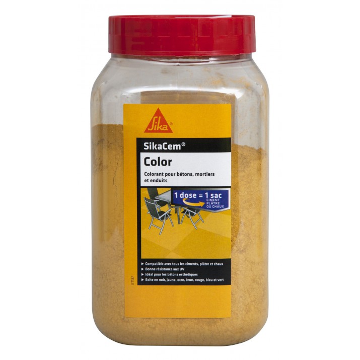 SikaCem Color colorant jaune 400g