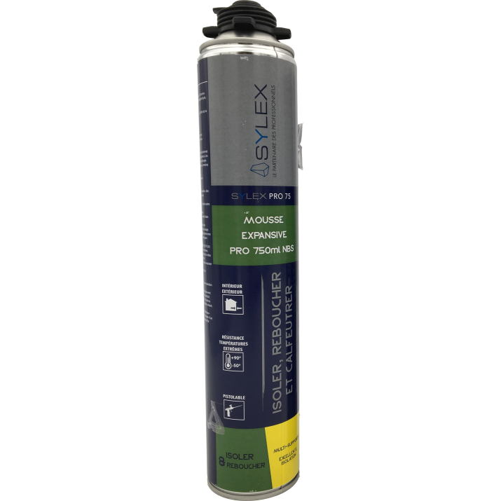 Mousse expansive pistolable Pro 75 NBS 750ml