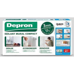 Quelyd Isolant mural Depron 3mm 20 plaques de 1m²