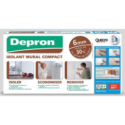 Quelyd Isolant mural Depron 6mm 10 plaques de 1m²