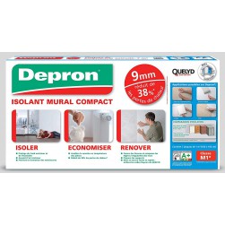 Quelyd Isolant mural Depron 9mm 7 plaques de 1m²