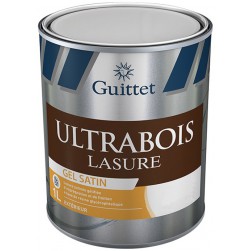 Guittet Ultrabois Lasure Gel satin Intérieur Extérieur