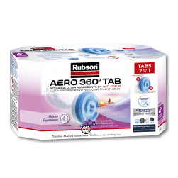 Rubson 4 recharges absorbeur d'humidité Aero 360° Lavande parfumée