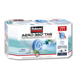 Rubson aero 360° aroma recharge en tabs à la lavande pour absorbeur  d'humidité RUBSON Pas Cher 