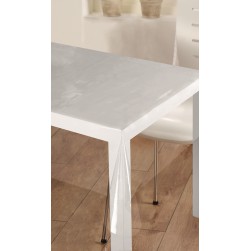 Toile cirée Cristal transparente 140x140cm